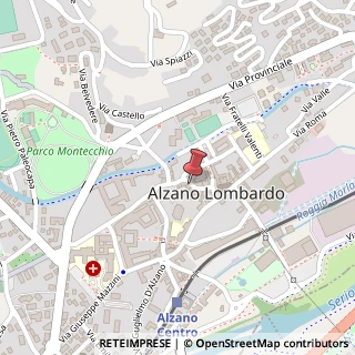 Mappa Via Andrea Fantoni,  23, 24022 Alzano Lombardo, Bergamo (Lombardia)