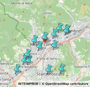 Mappa Via Provinciale, 24022 Alzano Lombardo BG, Italia (1.815)