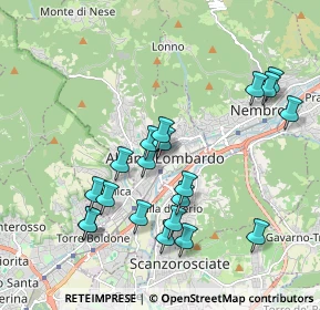 Mappa Via Provinciale, 24022 Alzano Lombardo BG, Italia (1.9305)