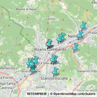 Mappa Via Andrea Fantoni, 24022 Alzano Lombardo BG, Italia (1.87667)