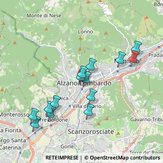 Mappa Via Andrea Fantoni, 24022 Alzano Lombardo BG, Italia (1.92571)