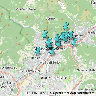 Mappa Via Andrea Fantoni, 24022 Alzano Lombardo BG, Italia (1.066)