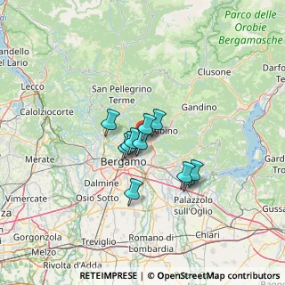 Mappa Via Andrea Fantoni, 24022 Alzano Lombardo BG, Italia (8.54545)
