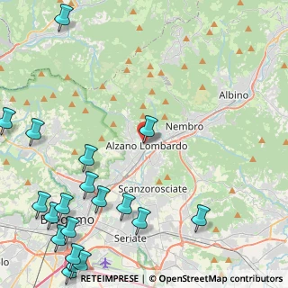 Mappa Via Provinciale, 24022 Alzano Lombardo BG, Italia (6.9275)