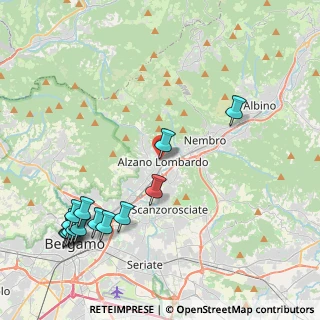 Mappa Via Provinciale, 24022 Alzano Lombardo BG, Italia (5.29929)