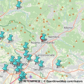 Mappa Via Fantoni Andrea, 24022 Alzano Lombardo BG, Italia (6.931)