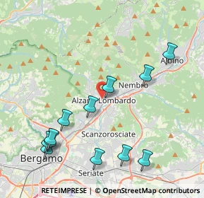 Mappa Via Provinciale, 24022 Alzano Lombardo BG, Italia (4.63167)