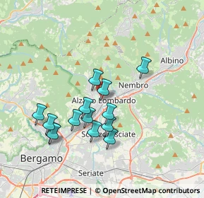 Mappa Via Provinciale, 24022 Alzano Lombardo BG, Italia (3.27286)