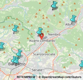 Mappa Via Provinciale, 24022 Alzano Lombardo BG, Italia (6.94)