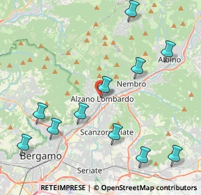 Mappa Via Provinciale, 24022 Alzano Lombardo BG, Italia (4.82182)