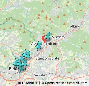 Mappa Via Provinciale, 24022 Alzano Lombardo BG, Italia (5.09273)
