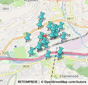 Mappa Via Archibugio, 11100 Aosta AO, Italia (0.602)