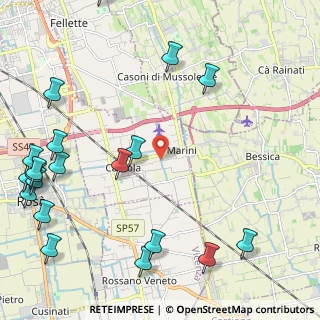 Mappa Via Loria, 36022 Cassola VI, Italia (3.107)