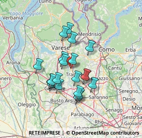 Mappa Via Kennedy, 21040 Venegono Inferiore VA, Italia (10.7245)