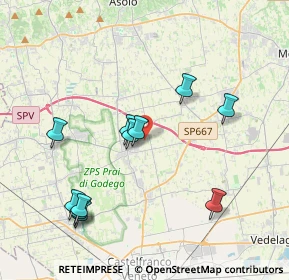 Mappa Via Vignole, 31039 Riese Pio X TV, Italia (4.03091)