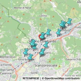 Mappa Via S. Pietro, 24022 Alzano Lombardo BG, Italia (1.67625)
