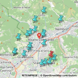 Mappa Via S. Pietro, 24022 Alzano Lombardo BG, Italia (2.117)