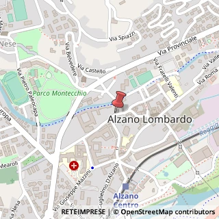 Mappa Via Andrea Fantoni, 58, 24022 Alzano Lombardo, Bergamo (Lombardia)