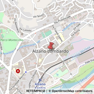 Mappa Piazza Italia, 22, 24022 Alzano Lombardo, Bergamo (Lombardia)