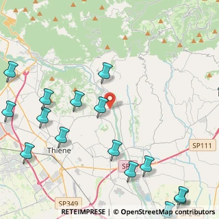 Mappa Via Astico, 36030 Zugliano VI, Italia (6.21625)