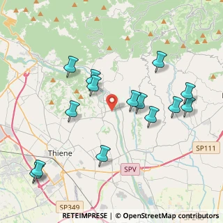 Mappa Via Astico, 36030 Zugliano VI, Italia (4.22857)