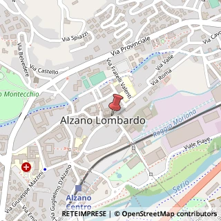 Mappa Via Daniele Pesenti,  2, 24022 Alzano Lombardo, Bergamo (Lombardia)