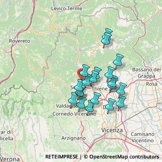 Mappa Via Giovanni Antonio de Pieri, 36014 Santorso VI, Italia (11.705)