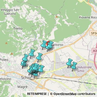 Mappa Via Giovanni Antonio de Pieri, 36014 Santorso VI, Italia (2.2565)