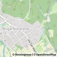 Hartă Briga Novarese