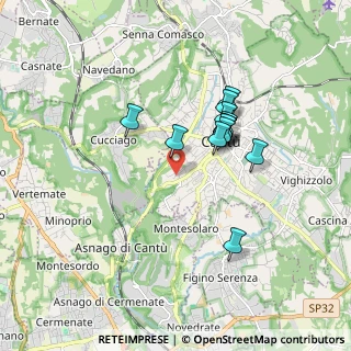 Mappa Via Concordia, 22063 Cantù CO, Italia (1.40538)