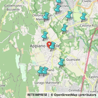 Mappa Via Gioacchino Rossini, 22070 Appiano Gentile CO, Italia (2.33273)