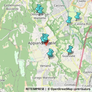 Mappa Via Gioacchino Rossini, 22070 Appiano Gentile CO, Italia (1.73167)