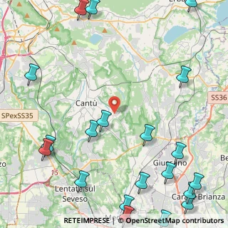 Mappa Via Claudio Monteverdi, 22063 Cantù CO, Italia (6.713)