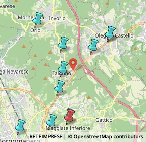 Mappa Strada Regionale, 28040 Invorio NO, Italia (2.36636)