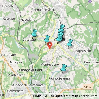 Mappa Via Solferino, 22063 Cantù CO, Italia (1.28)