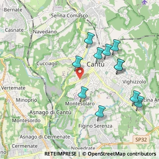 Mappa Via Solferino, 22063 Cantù CO, Italia (1.97818)