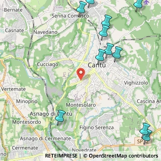 Mappa Via Solferino, 22063 Cantù CO, Italia (3.1)