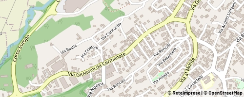 Mappa Cantù