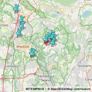 Mappa Via Solferino, 22063 Cantù CO, Italia (3.2475)