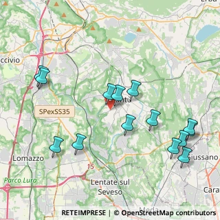 Mappa Via Solferino, 22063 Cantù CO, Italia (4.47429)