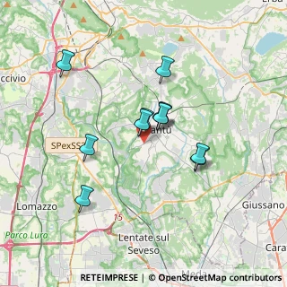 Mappa Via Solferino, 22063 Cantù CO, Italia (2.78273)
