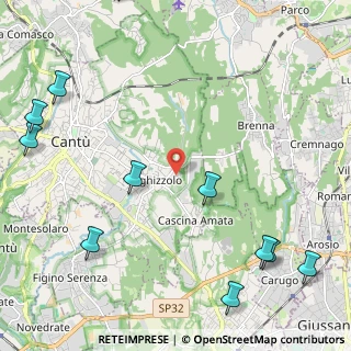 Mappa Via Gaetano Donizetti, 22063 Cantù CO, Italia (3.24083)
