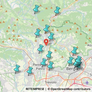 Mappa VIA BENAGLIA FRATELLI, 24030 Paladina BG, Italia (5.05056)