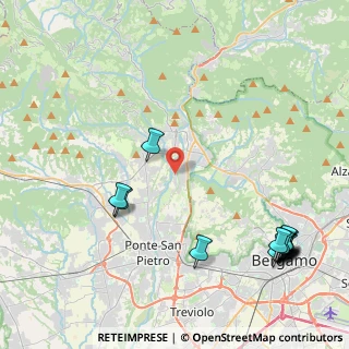 Mappa VIA BENAGLIA FRATELLI, 24030 Paladina BG, Italia (5.77867)