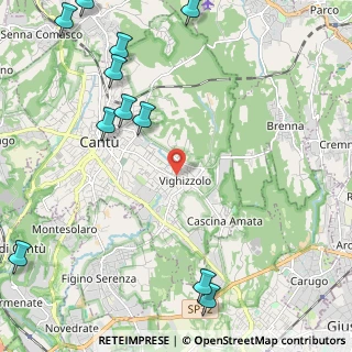 Mappa Via Enrico Toti, 22063 Cantù CO, Italia (3.12364)