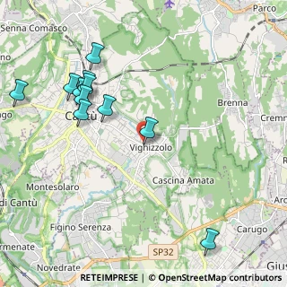Mappa Via Enrico Toti, 22063 Cantù CO, Italia (2.31091)