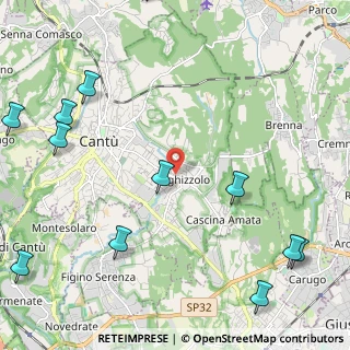 Mappa Santi pietro e paolo, 22063 Cantù CO, Italia (3.24769)