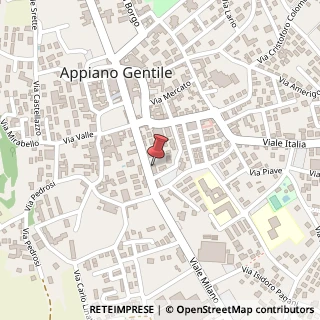 Mappa Via Giuseppe Mazzini, 9, 22070 Appiano Gentile, Como (Lombardia)