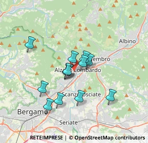 Mappa L.go Papa Giovanni XXIII, 24022 Alzano Lombardo BG, Italia (2.72692)