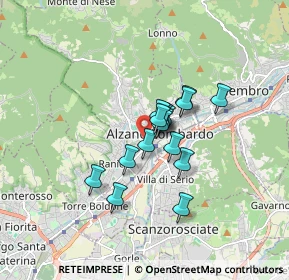 Mappa L.go Papa Giovanni XXIII, 24022 Alzano Lombardo BG, Italia (1.06063)